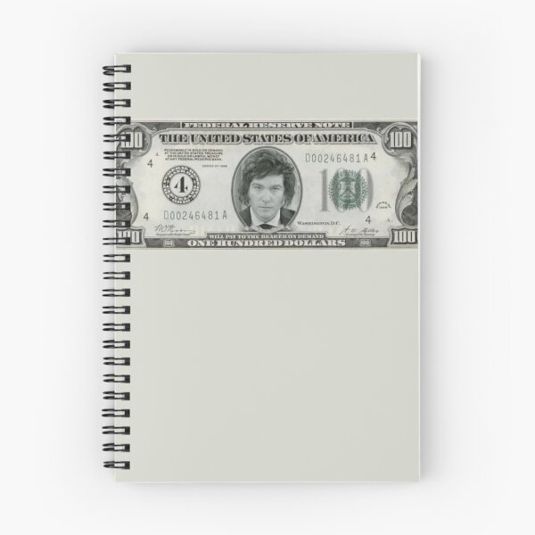 Item preview, Javier Milei Featured on a Dollar Bill designed and sold by MechanicalART.