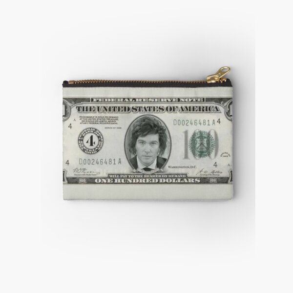 Item preview, Javier Milei Featured on a Dollar Bill designed and sold by MechanicalART.