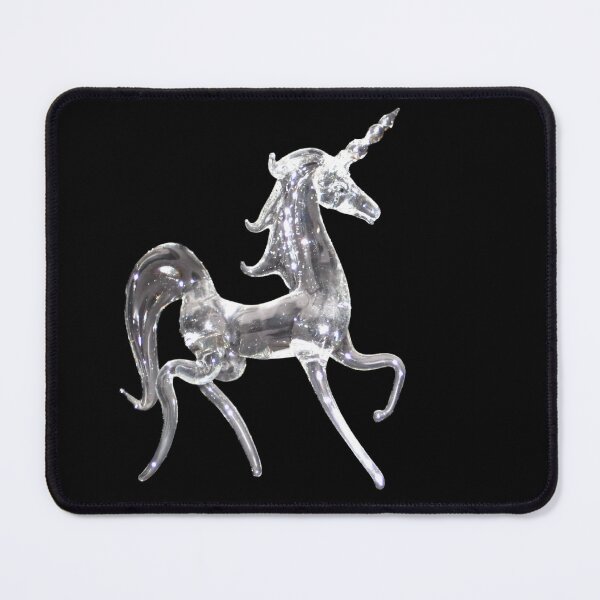 Item preview, Magical Slender Glass Unicorn Prancing Die Cut designed and sold by JoyousArt4u.
