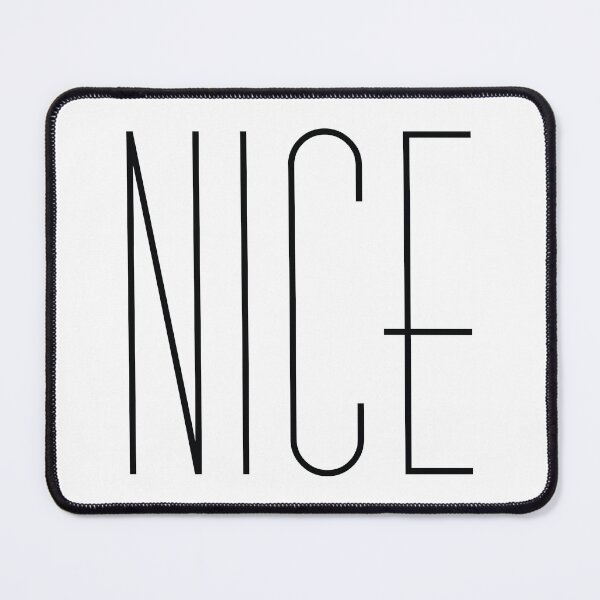 Item preview, Minimalist 'Nice' Word Art designed and sold by TurtleDojo.