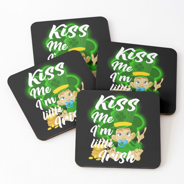 Item preview, Kiss me im little Irish Leprechaun irish  designed and sold by TheEndDesign.
