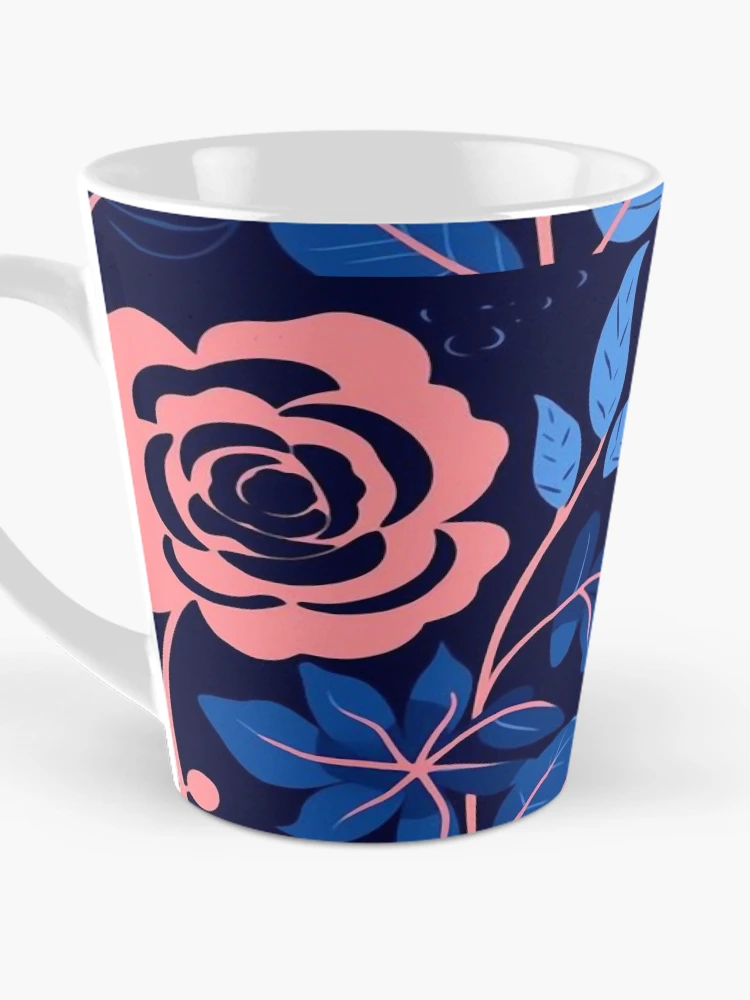 Thumbnail 3 of 4, Coffee Mug, Pink Roses designed and sold by ViaARTfactory.
