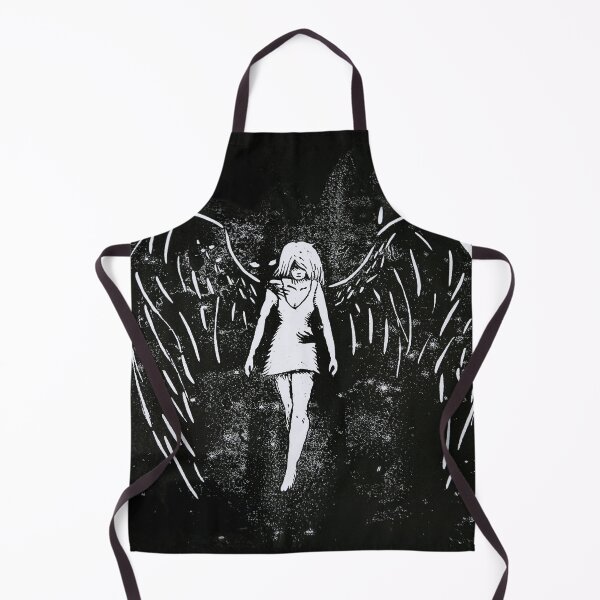 Item preview, Dark Angel Young Woman Portrait In Black And White designed and sold by WheresMyMojo.