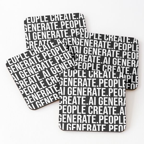Item preview, PEOPLE CREATE AI GENERATE v1 designed and sold by PiranhaEatFashion.