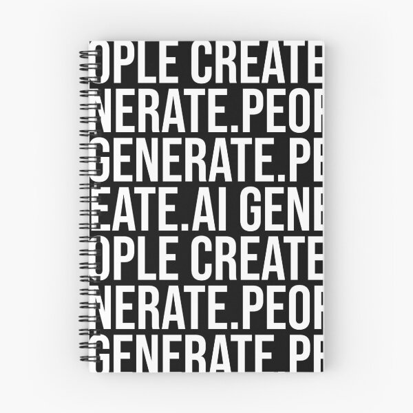 Item preview, PEOPLE CREATE AI GENERATE v1 designed and sold by PiranhaEatFashion.