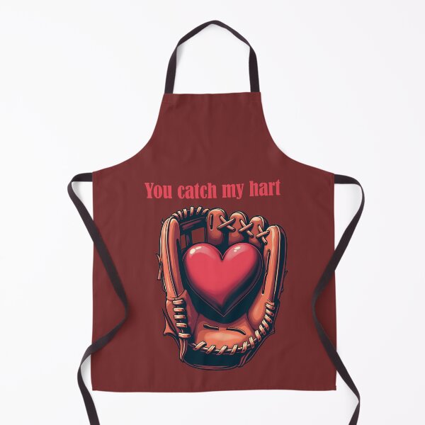 Item preview, A classic baseball glove cradling a vibrant red heart designed and sold by vartisvit.