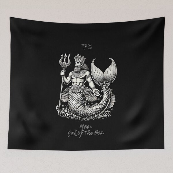 Item preview, Yam - God of the Sea designed and sold by 9H057.