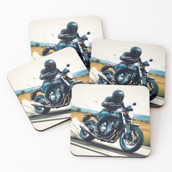 Item preview, Motorcycle Biker Whipping Through Roads Driving Fast designed and sold by Lithuane.