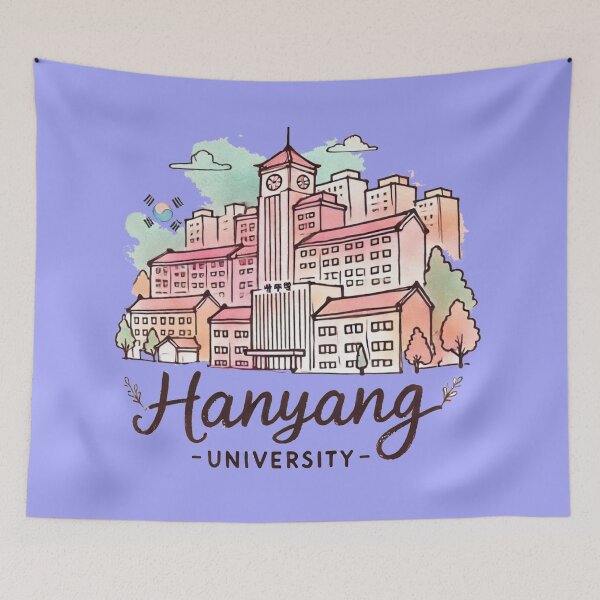 Item preview, Hanyang University Minimalist Illustration,  designed and sold by PaintMeWorld.