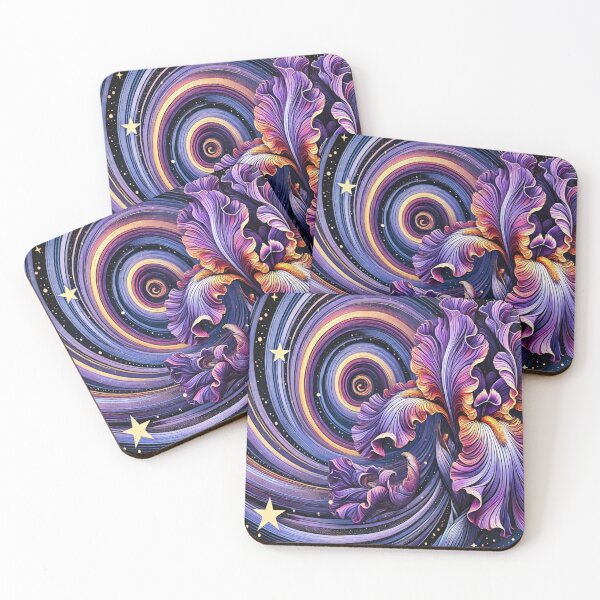 Item preview, Space Iris designed and sold by Kate Kornitsky.