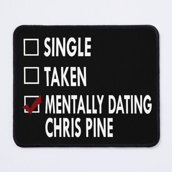 Item preview, Dating Chris Pine designed and sold by Sasya.