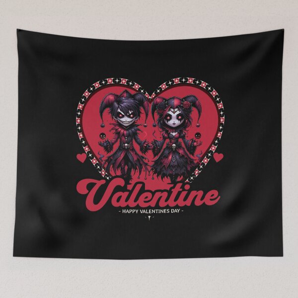 Item preview, Dark Valentine Jesters designed and sold by Belarte.shop.