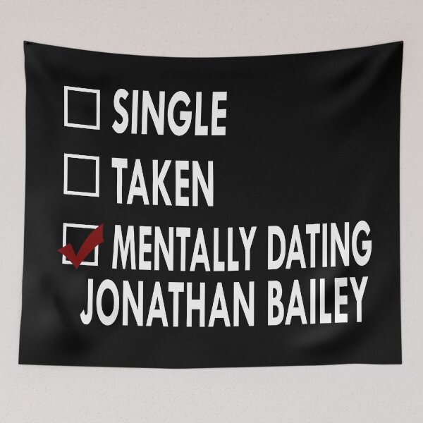 Item preview, Mentally dating Jonathan Bailey designed and sold by Sasya.