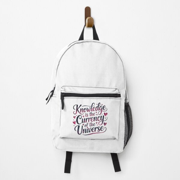 Item preview, Knowledge is the currency of the universe designed and sold by nimmitrends.