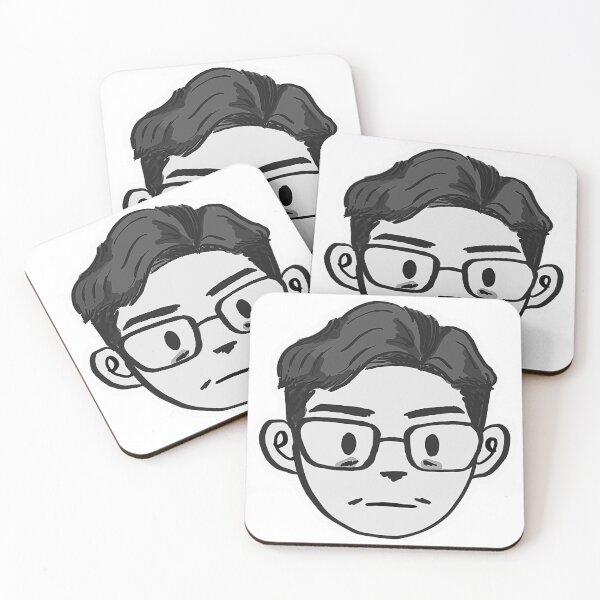 Item preview, Cute Comic Boy with Eyebags designed and sold by nobitamins.