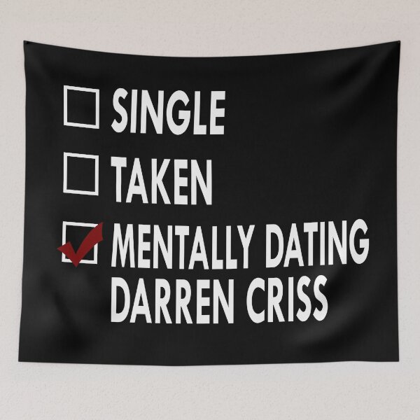 Item preview, Mentally dating Darren Criss designed and sold by Sasya.
