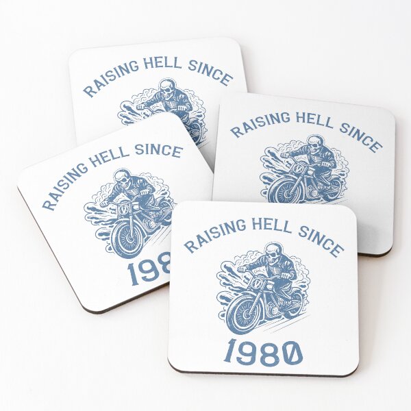 Item preview, Raising Hell since 1980 designed and sold by LegendaryDesigns.