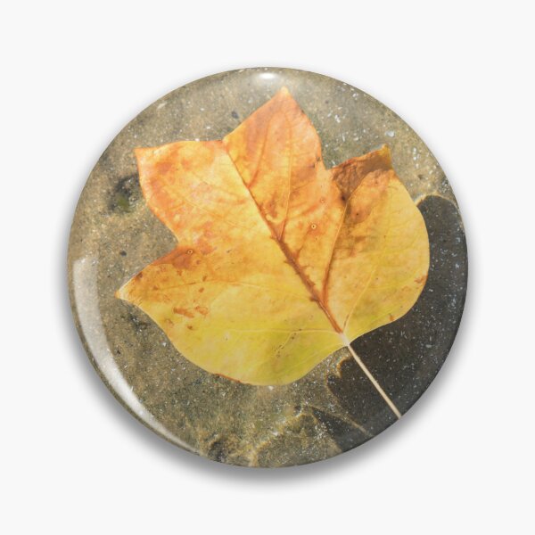 Item preview, Autumn Bijou - Golden Tulip Tree Leaf and Sunshine designed and sold by Georgia Mizuleva.