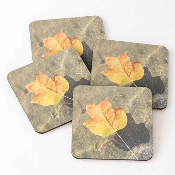 Item preview, Autumn Bijou - Golden Tulip Tree Leaf and Sunshine designed and sold by Georgia Mizuleva.