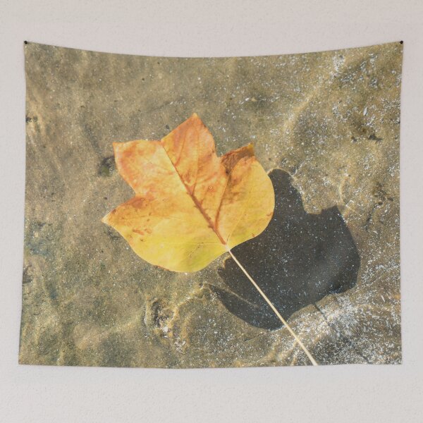 Item preview, Autumn Bijou - Golden Tulip Tree Leaf and Sunshine designed and sold by Georgia Mizuleva.