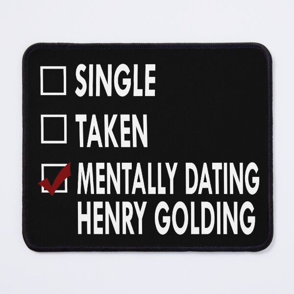 Item preview, Mentally dating Henry Golding designed and sold by Sasya.