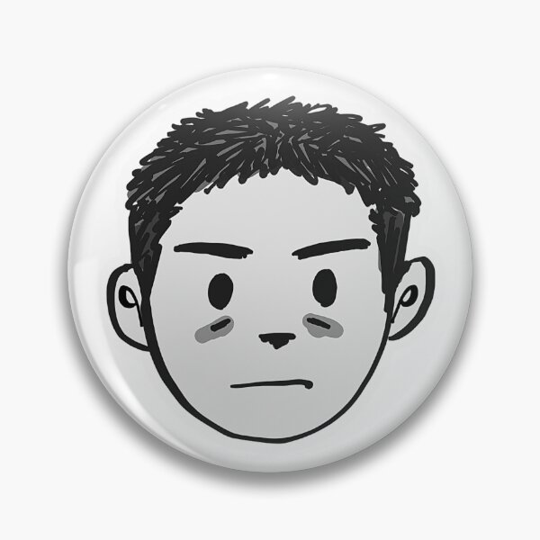Item preview, Cute Comic Boy with Buzzcut designed and sold by nobitamins.