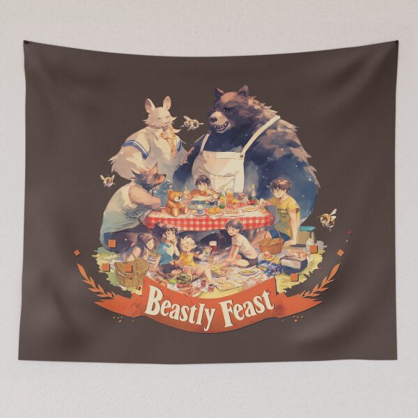Item preview, Beastly Feast Family Picnic designed and sold by EdvvinStudios.