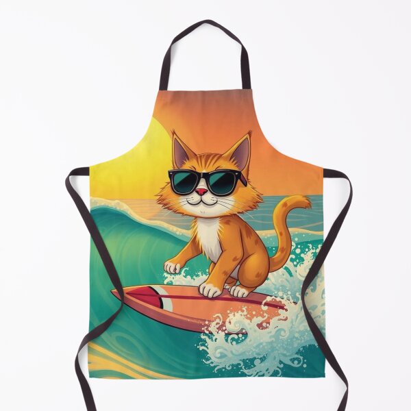 Item preview, Surfer cat designed and sold by JackFreestone.
