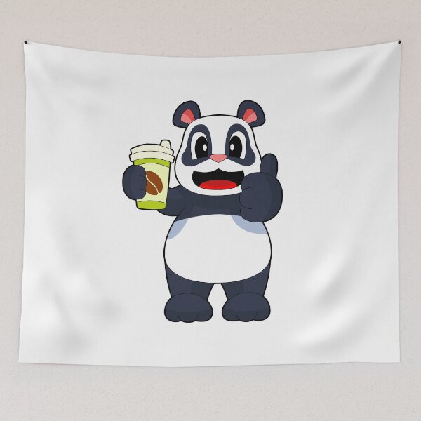 Item preview, Panda Coffee to go designed and sold by Snabdesign84.