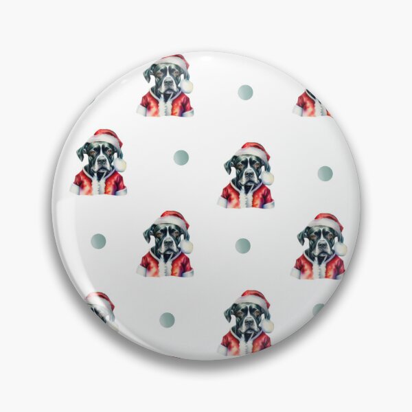Item preview, Santa Paws: Festive Dog in Christmas Costume designed and sold by Clara Fruggeri.