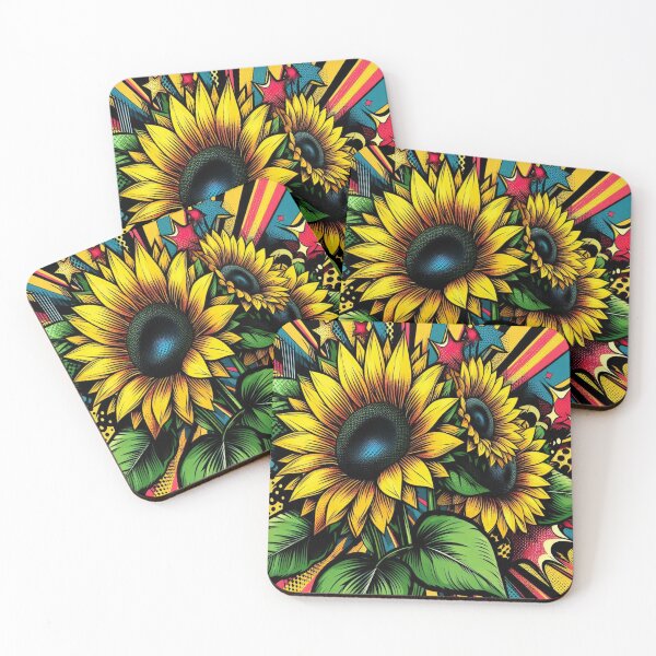 Item preview, Sunflower pop 3 designed and sold by Kate Kornitsky.