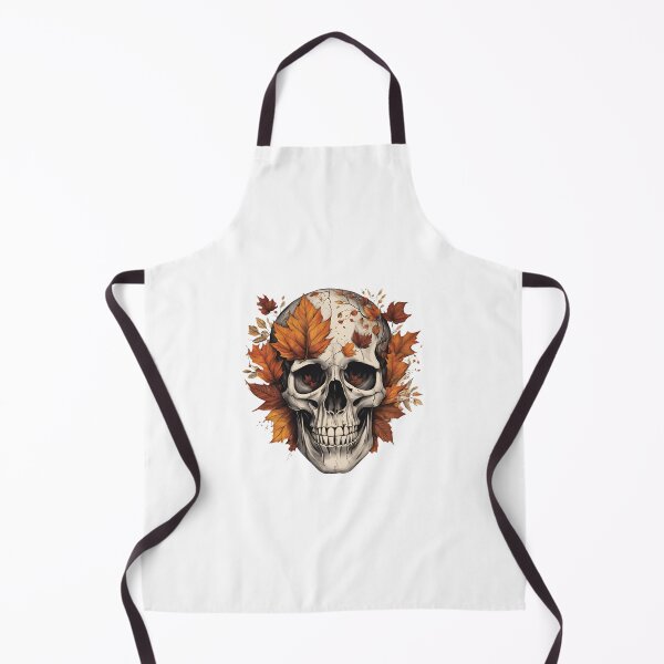 Item preview, Autumn Skull Emblem, funny, gifts, skull, autumn, emblem, designed and sold by Ewelina Niemiec.
