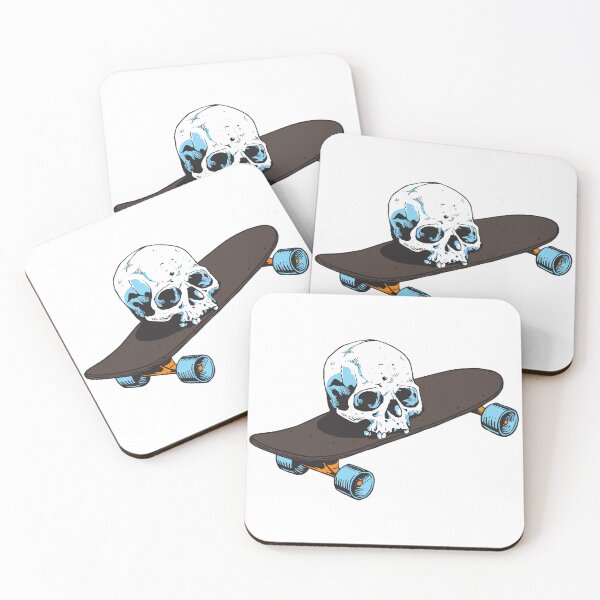 Item preview, Skater Skull Go Skateboarding Skateboard designed and sold by Skateboarding Fingerboarding BMX.