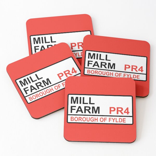 Item preview, Wesham, Fylde Mill Farm Iconic Street Sign designed and sold by DelfDesign.