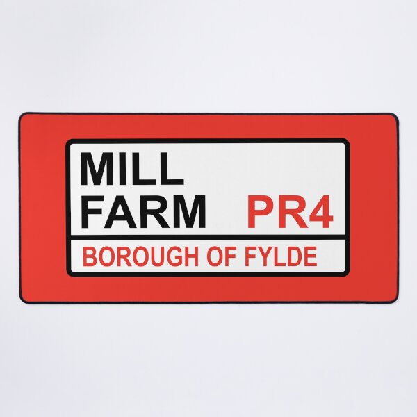 Item preview, Wesham, Fylde Mill Farm Iconic Street Sign designed and sold by DelfDesign.