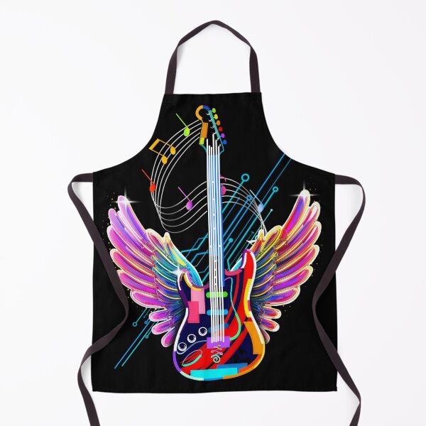 Item preview, Neon Guitar wings designed and sold by Roysdisturbia.