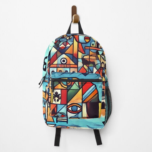 Item preview, Belize Adventure Cubism Art – Tropical Fun for Travel Lovers designed and sold by OzzFrequency.