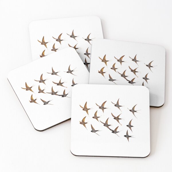 Item preview, Barn swallows flying  designed and sold by PattaZone.