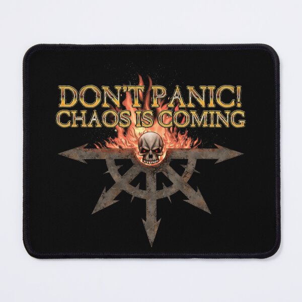 Item preview, Don't Panic Chaos is Coming designed and sold by SideQuest - Scribbled Chaos!.