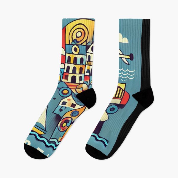 Item preview, Belize Adventure Cubism Art – Tropical Fun for Travel Lovers designed and sold by OzzFrequency.