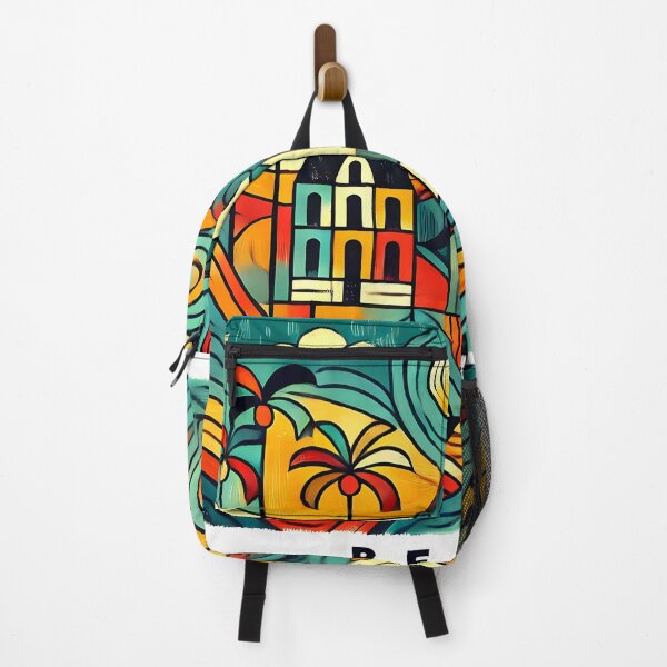 Item preview, Arte cubista de aventura en Belice: diversión tropical para los amantes de los viajes designed and sold by OzzFrequency.
