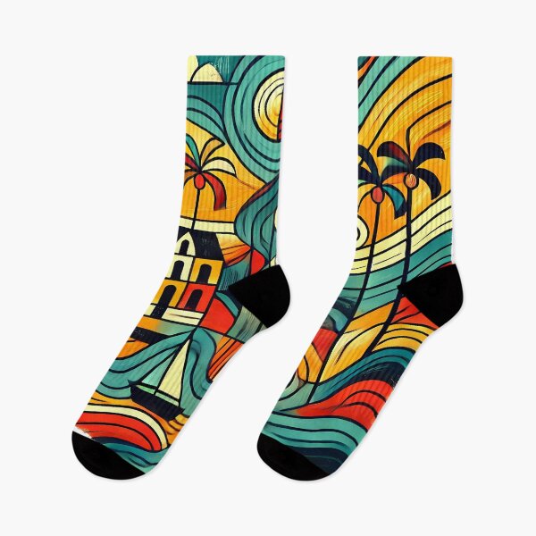 Item preview, Belize Adventure Cubism Art – Tropical Fun for Travel Lovers designed and sold by OzzFrequency.