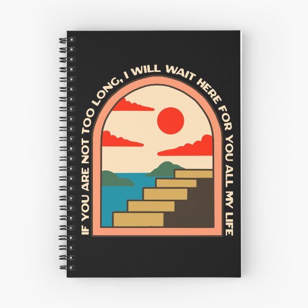 Item preview, "If you are not too long, I will wait here for you all my life" Oscar Wilde Quote designed and sold by KatelynMitalski.