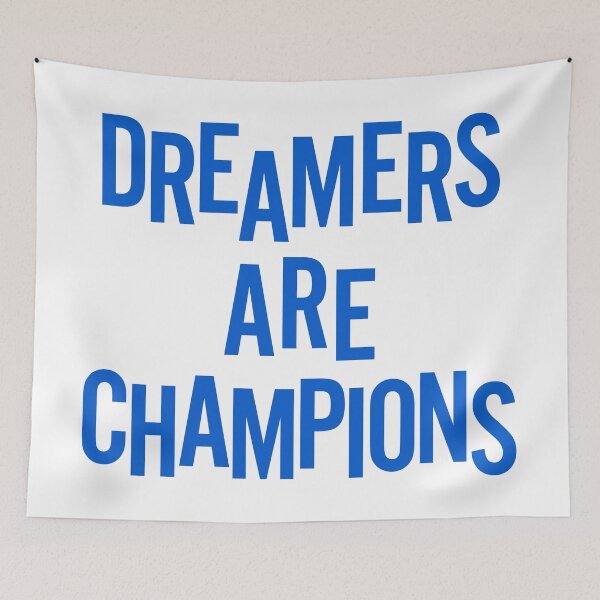 Item preview, Dreamers are Champions designed and sold by kripalsutariya.