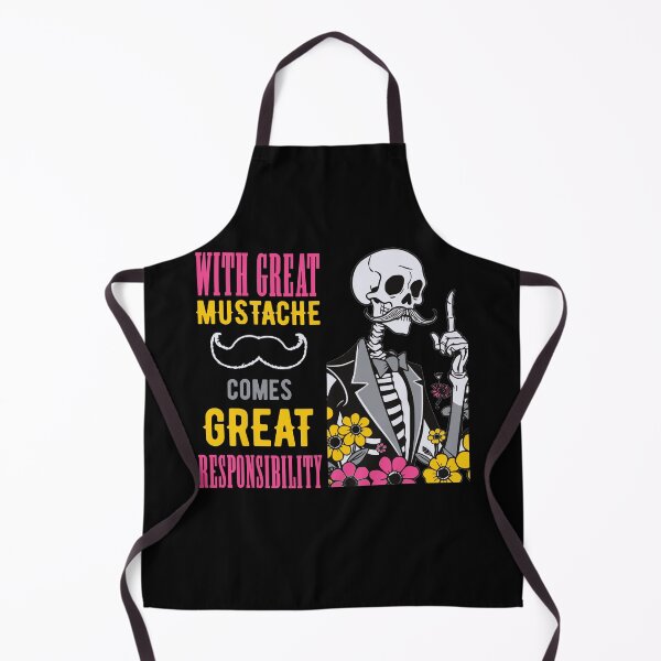 Item preview,  with great mustache comes great responsibility designed and sold by KaiLabsArt.