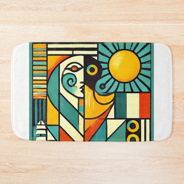 Item preview, Belize Adventure Cubism Art – Tropical Fun for Travel Lovers designed and sold by OzzFrequency.
