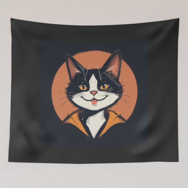 Item preview, Smiling Cat Vibes designed and sold by 0penvimark.