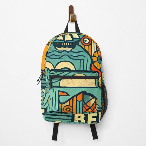 Item preview, Belize Adventure Cubism Art – Tropical Fun for Travel Lovers designed and sold by OzzFrequency.