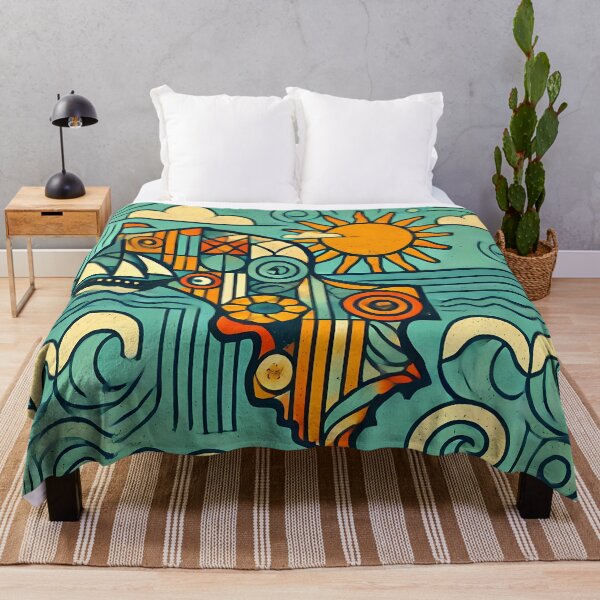 Item preview, Belize Adventure Cubism Art – Tropical Fun for Travel Lovers designed and sold by OzzFrequency.