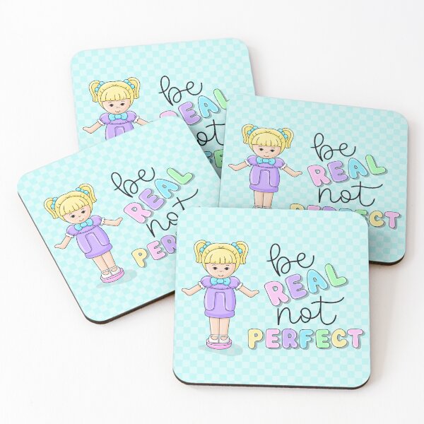 Item preview, Be Real Not Perfect designed and sold by Cope-Doodles.